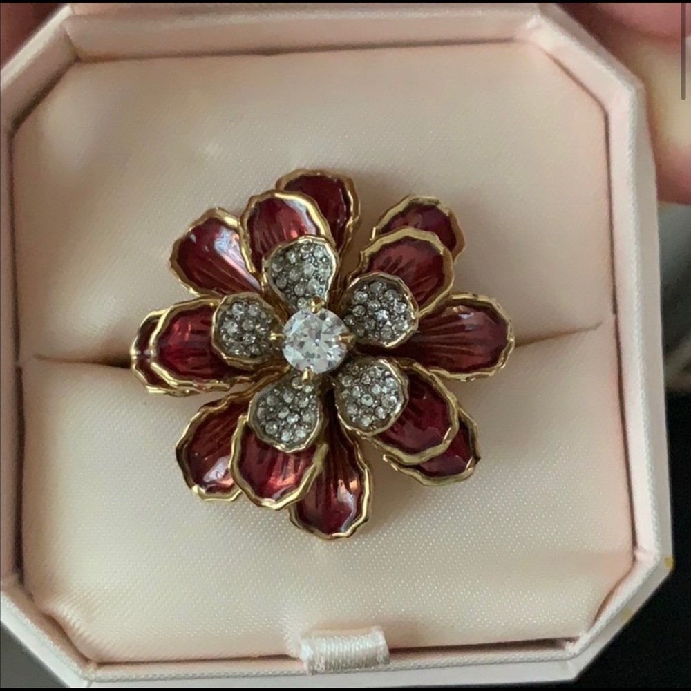 Juicy Couture Flower Ring with Box